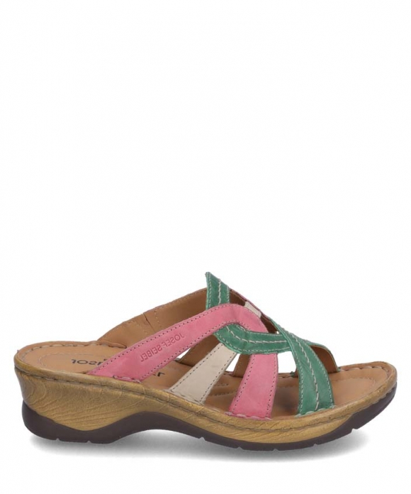 Neu Eingetroffen Josef Seibel Damen Catalonia 01 - Grün Neu Eingetroffen Josef Seibel Damen Catalonia 01 - Grün