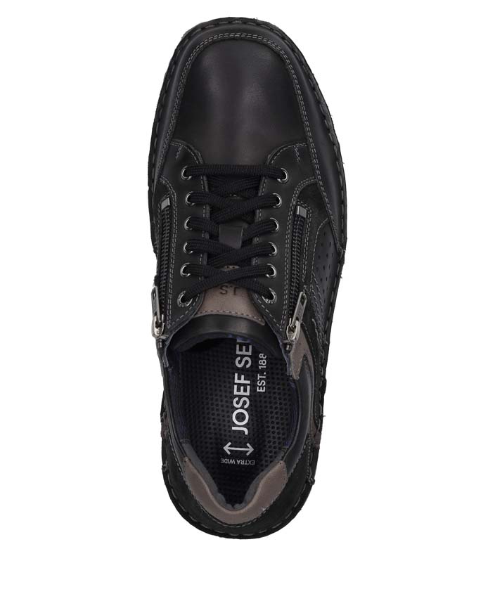 Neu Eingetroffen Josef Seibel Herren New Anvers 87 - Schwarz