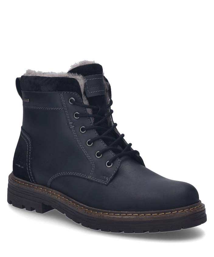 Neu Eingetroffen Josef Seibel Herren Curtis 50 - Schwarz