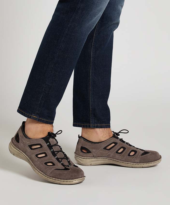 Neu Eingetroffen Josef Seibel Herren Anvers 92 - Grau