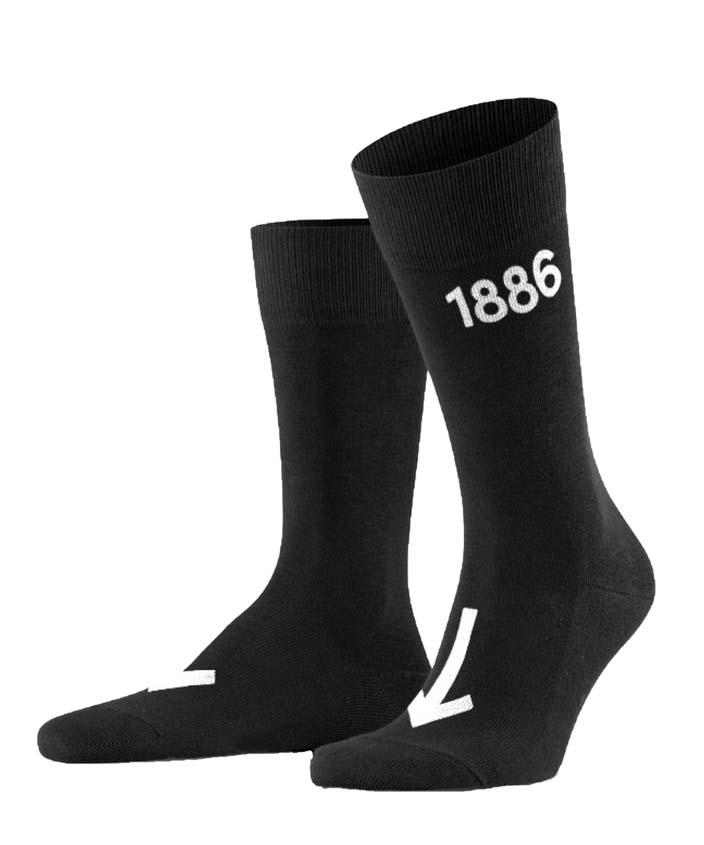 Neu Eingetroffen Josef Seibel Herren Socken "Pfeil" - Schwarz