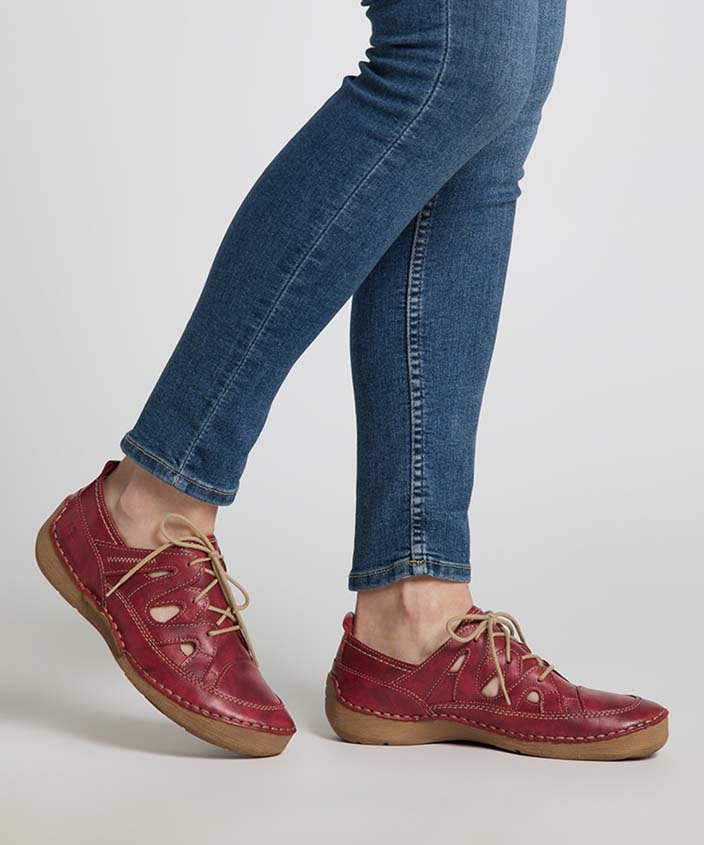 Neu Eingetroffen Josef Seibel Damen Fergey 36 - Rot