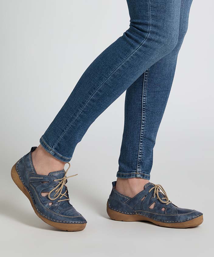 Neu Eingetroffen Josef Seibel Damen Fergey 36 - Blau