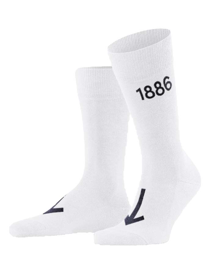 Neu Eingetroffen Josef Seibel Herren Socken "Pfeil" - Weiß
